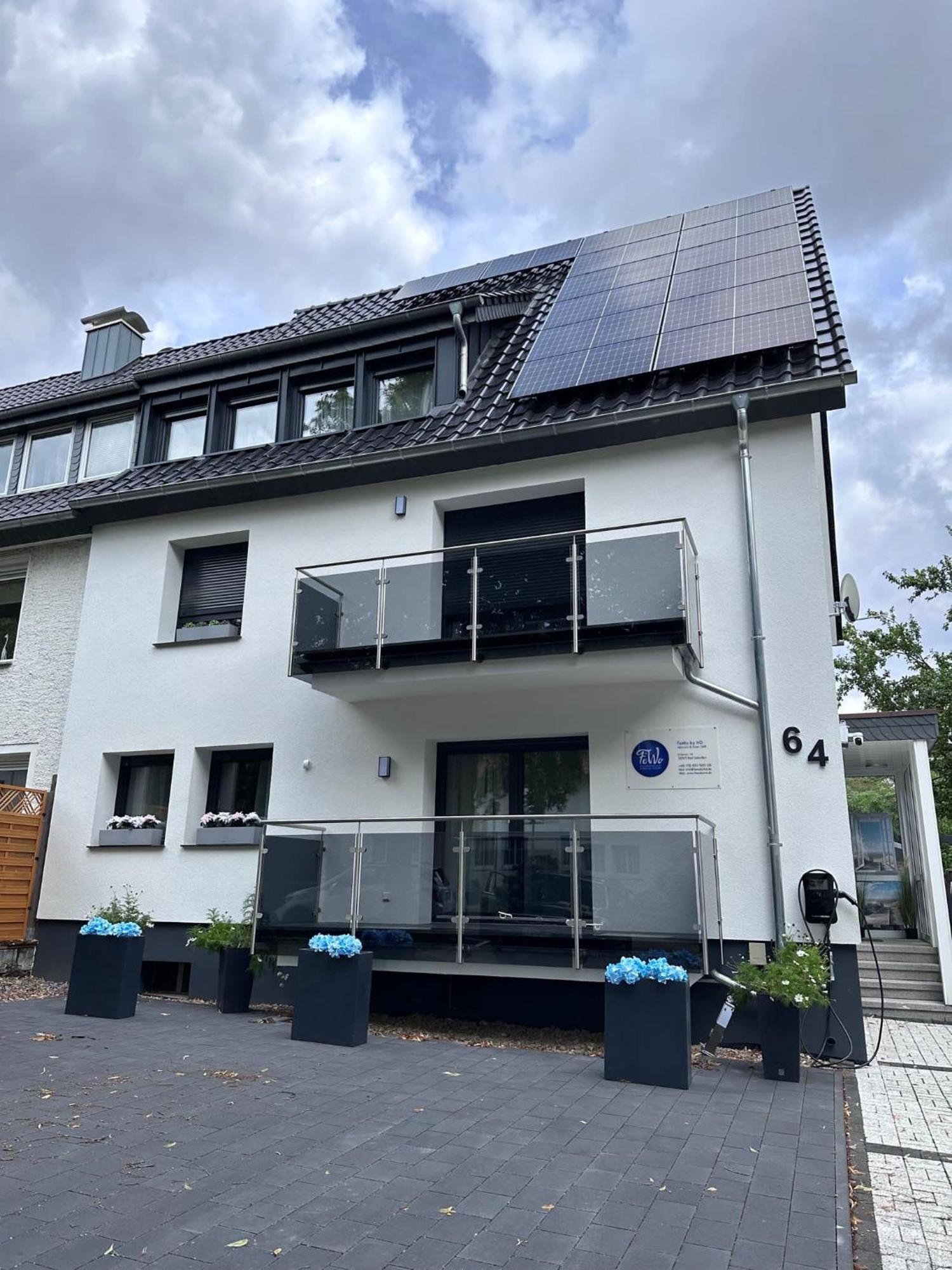 Fewo By Hd Mit Parkplatz, Wallbox, Wintergarten Bad Salzuflen Esterno foto